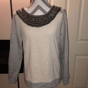 Gray sweater